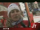 Val d'Isère 2009 : Victoire de Kathrin Hoelzl au Slalom géant