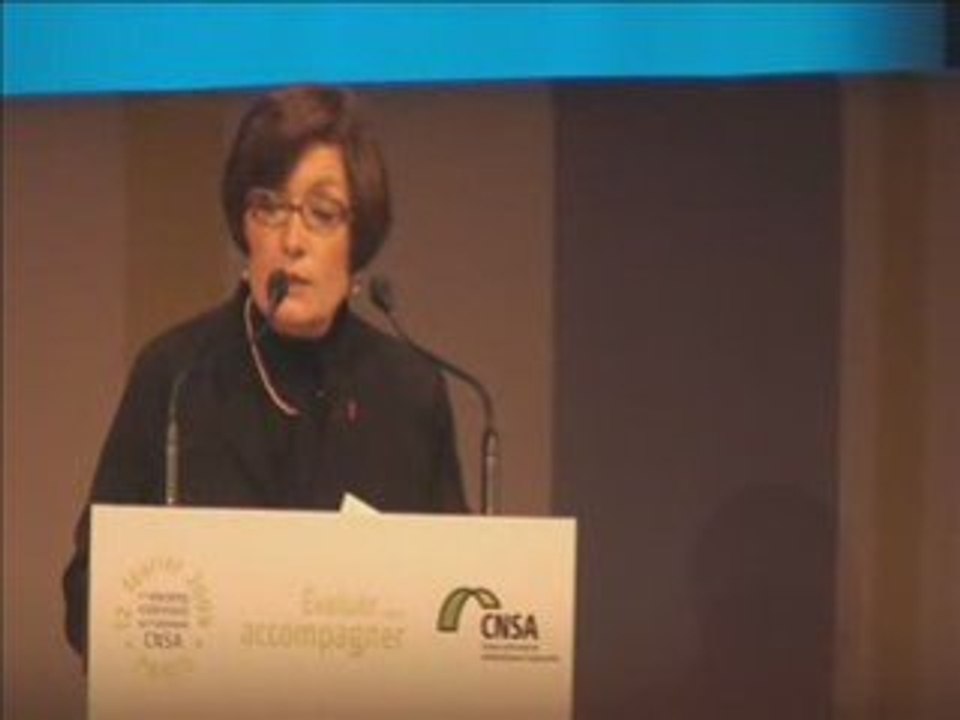 Florence Leduc synthètise le colloque de la CNSA