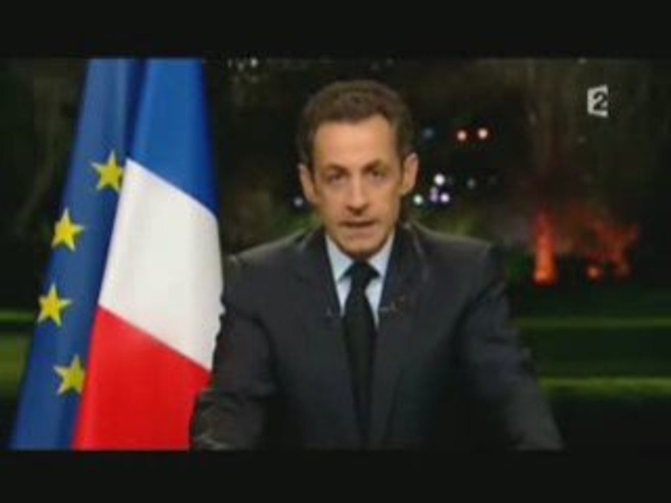 Oops la fin du generique Sarkozy (video)