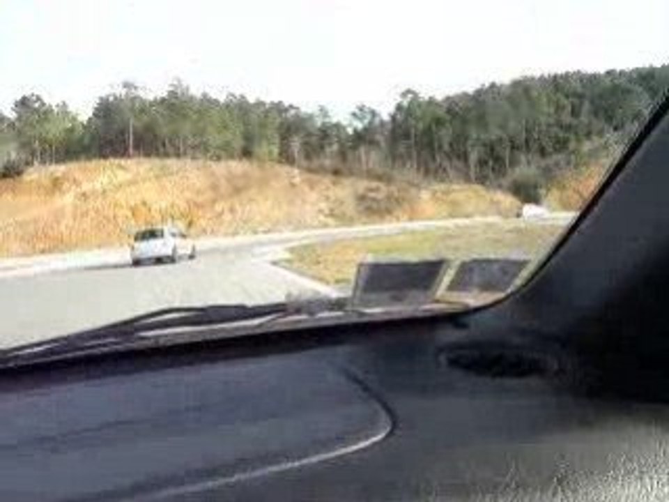 Clio rs en action sur le Pole