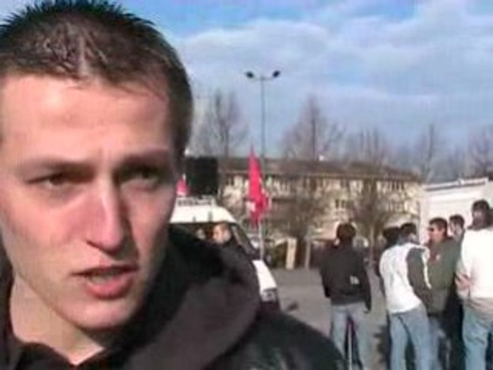 Beauvais : Les étudiants dans les rues