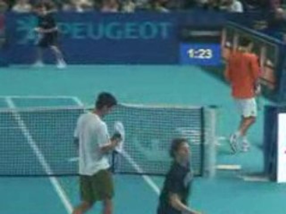 Djokovic Hernych beau point