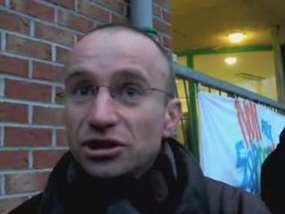 La colère des profs à Caudry