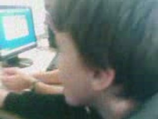 Une partie de la classe " sur les pc "