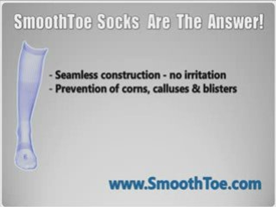 SmoothToe.com Learn why diabetic socks do not contains seams