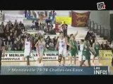 Basket : Mondeville s'impose contre  Challes-Les-Eaux