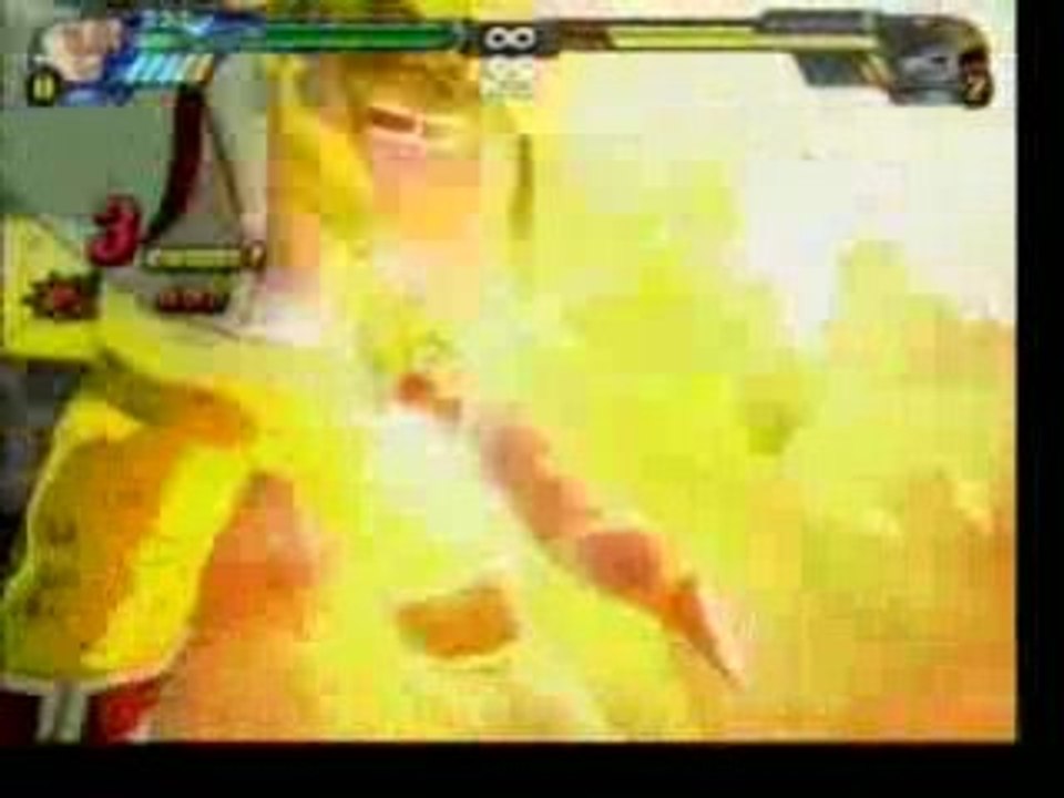 Goku SSJ2 VS Baby Végéta Gorille Géant