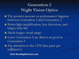 Night Vision Glasses – 2nd Generation Information