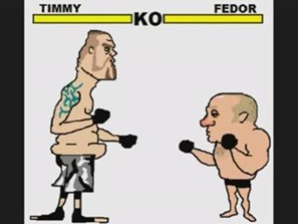 Fedor VS Tim Sylvia fun