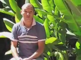 Petit coucou de Lionel dans son jardin