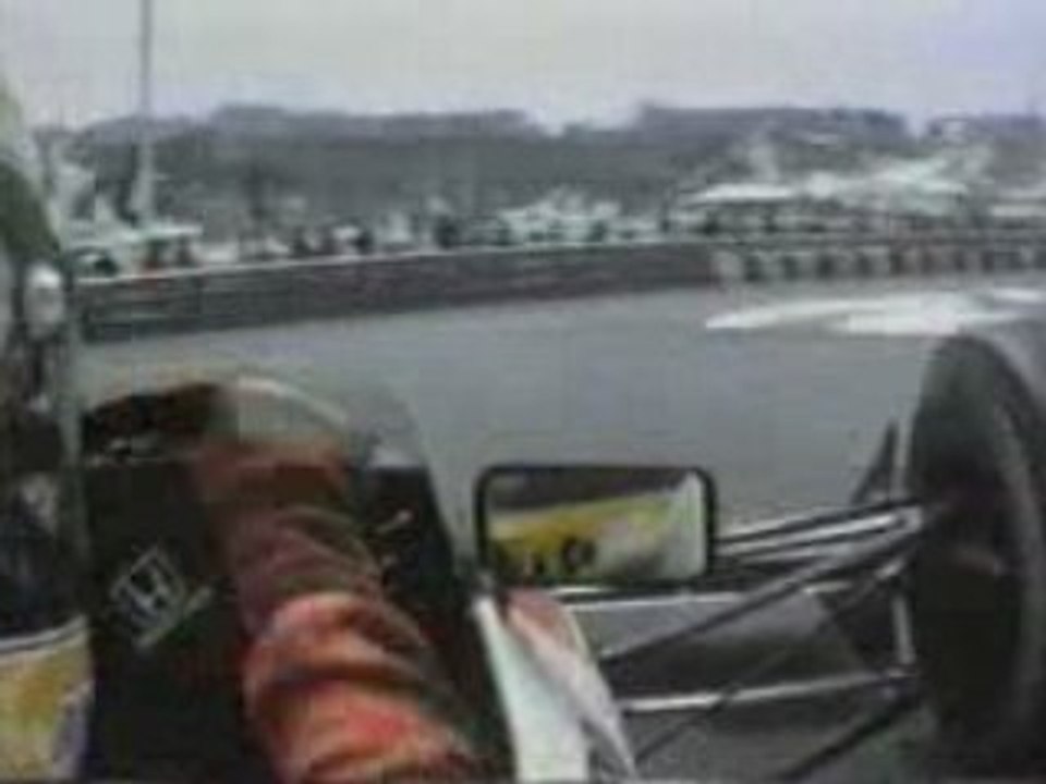F1 - ayrton senna camera embarquée à monaco