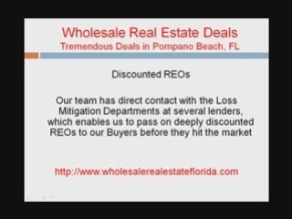 Pompano Beach Wholesale Real Estate Deals