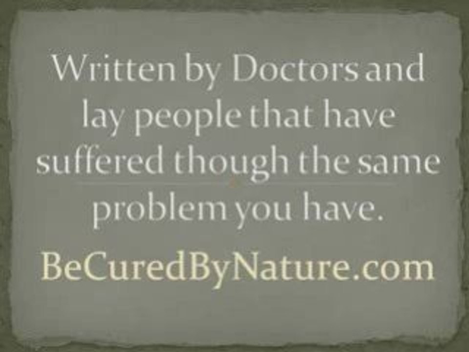 Natural Cure for Crohns, Depression, Diabetic, Fibromyalgia