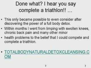 natural body detox & achieves weight loss&creates energh