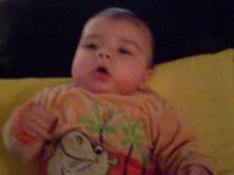 mon loulou qui rigole