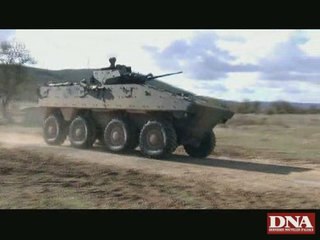 Démonstration du VBCI au camp de Canjuers