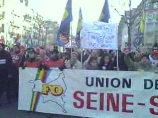 FO, manif à Paris le 29 janvier