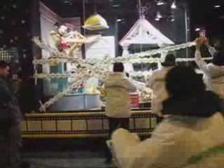 "Rubalisage" des magasins éclairés la nuit