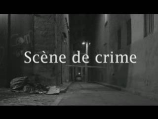 Court Métrage Scène de crime de Yannick Gallepie