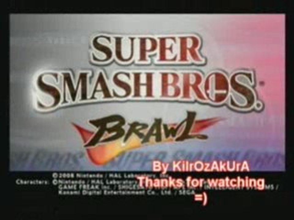 Super Smash Bros Brawl, ce qu'ils chantent vraiment !
