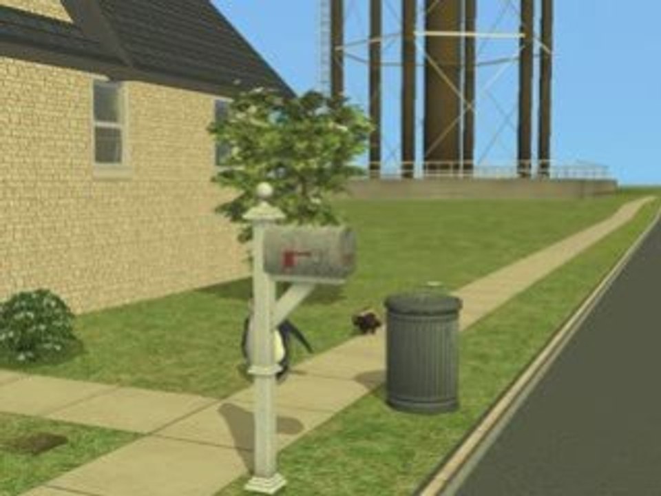 Sims 2 : Le pingouin qui bug O_O