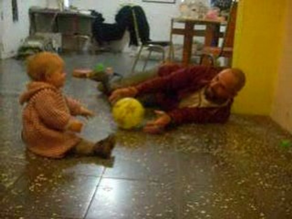 rire et ballon