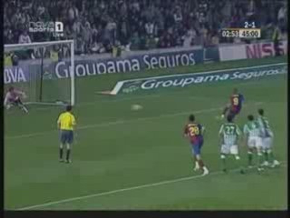 ETO'O 2-1 BETIS SEVILLE - FC BARCELONE