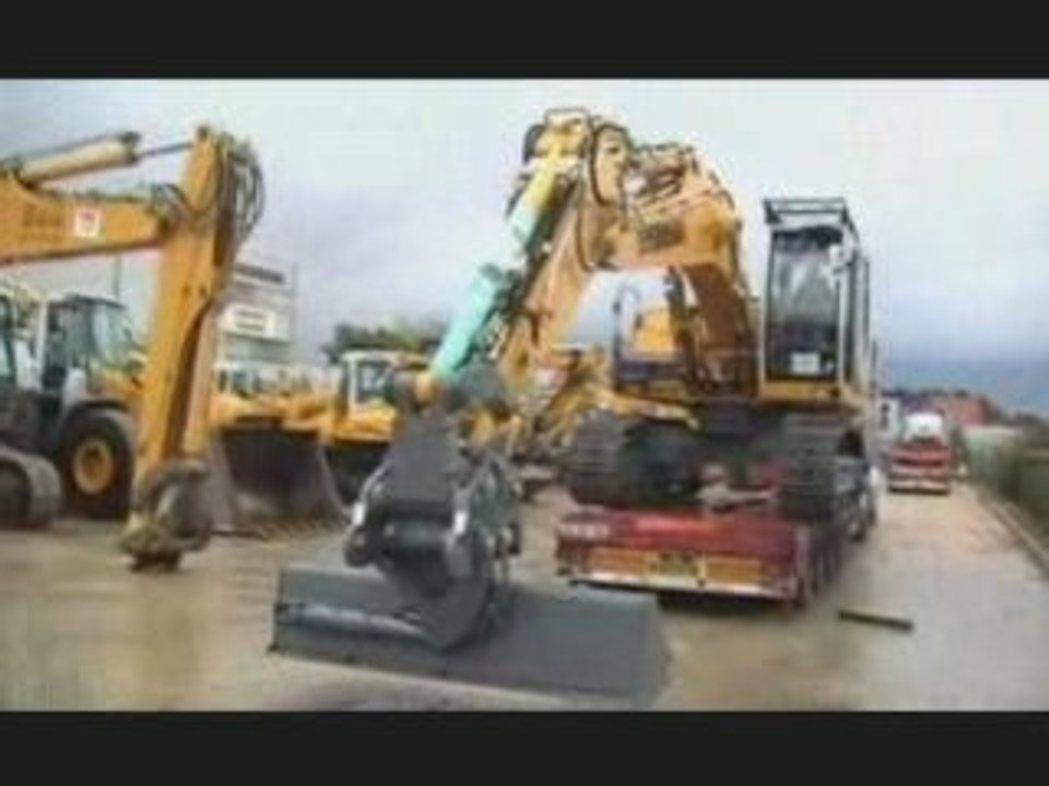 Dechargement pelles R944 et R934