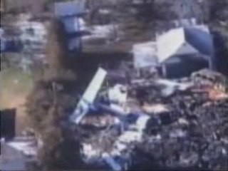 Aerial View of FLight 3407 Crash