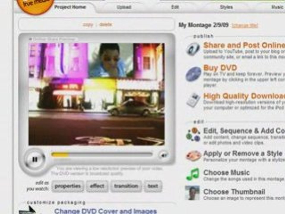 (HOW TO CREATE A VIDEO) USING (ONE TRUE MEDIA)