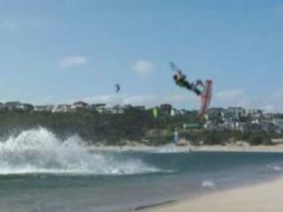 mégaloop grab kgb aaron hadlow kitesurf