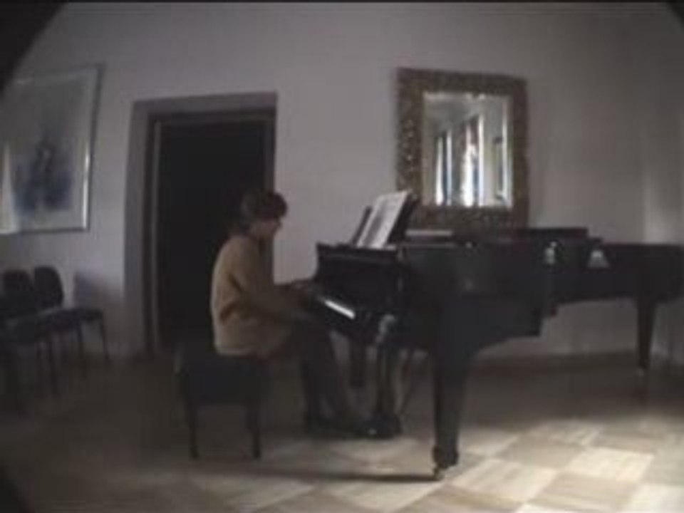 MASTERCLASS MICHEL SOGNY A ELISSO BOLKVADZE   BACH FUGUE RE MINEUR