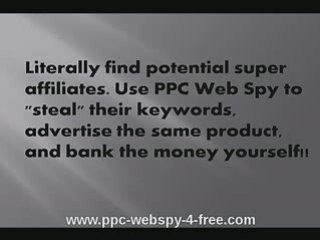 Who Else Wants "PPC WEBSPY" FREE!!!