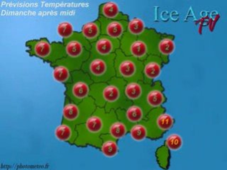 Meteo du jour 15.02.09