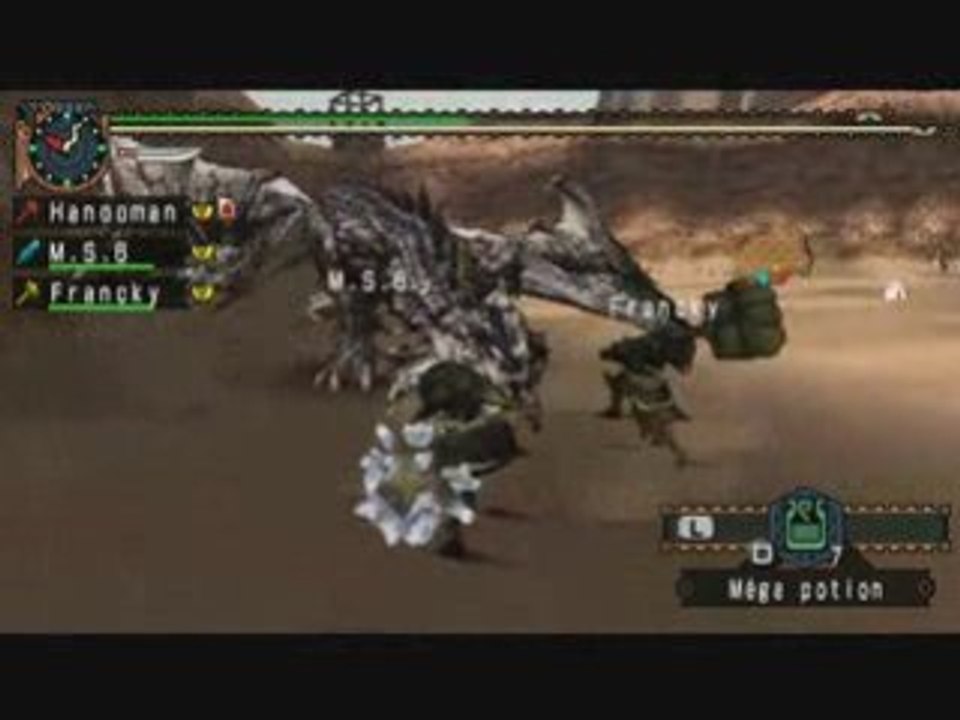 [Test] MHP2G Rathian Dorée & Rathalos Argenté