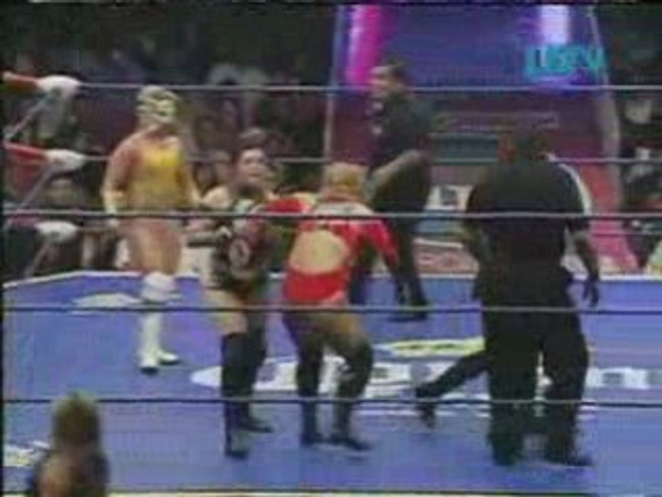 Rosa, Sujei, Amapola vs Marcela, Lady Apache, Blanca