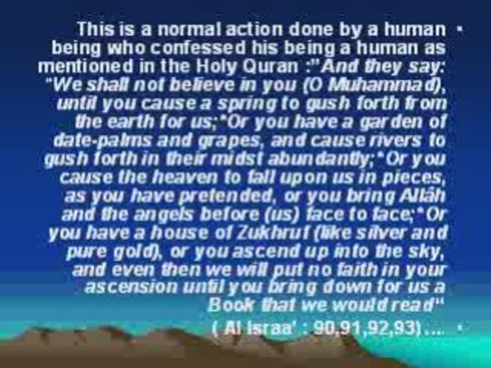 Refuting the claim of Prophet Mohamed Suicide