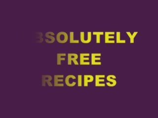TOTALLY FREE RECIPES -- SIGN UP TODAY FOR INSTANT ACCESS