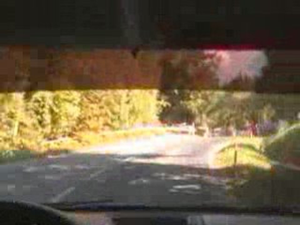 Rallye du  thore 2008 ES5 CIVIC n2