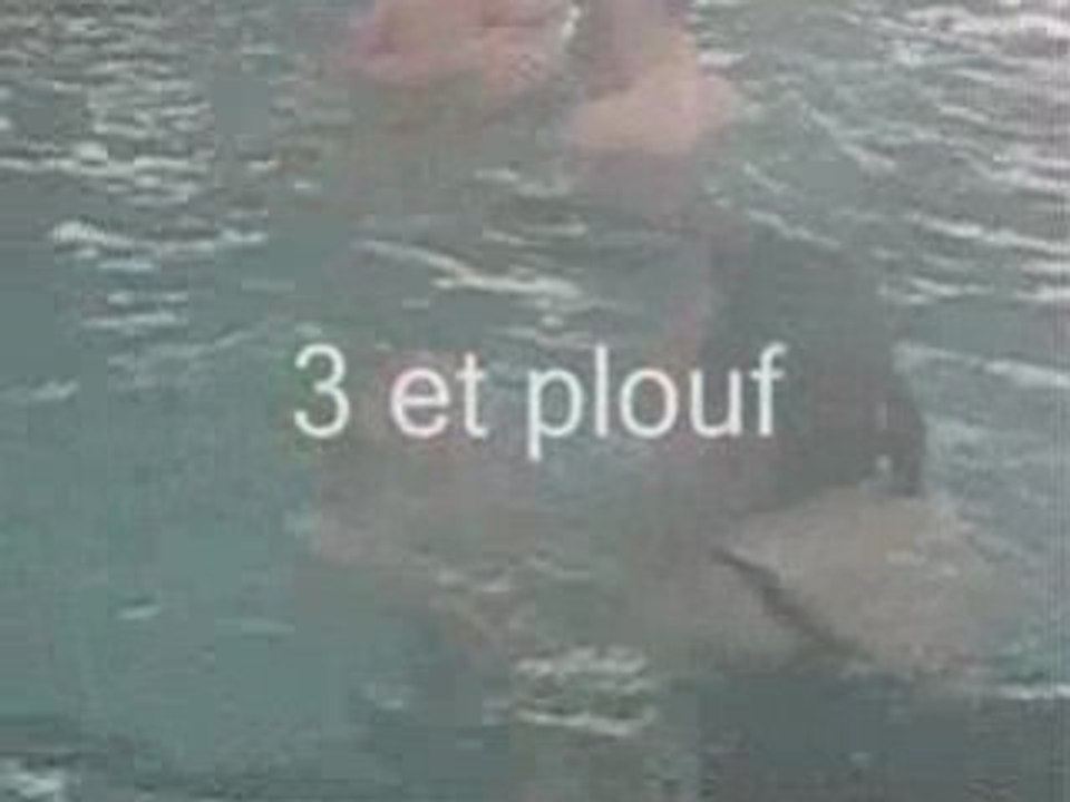 Sous l'eau