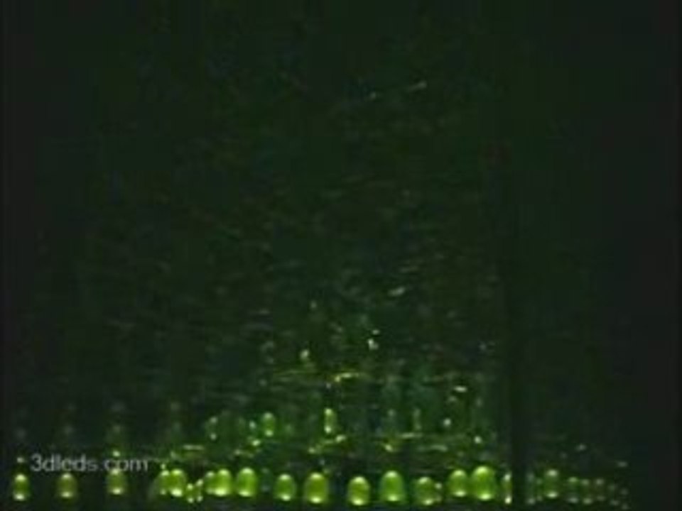 True 3d display night show