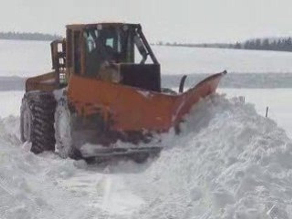 déneigement de st bonnet le froid