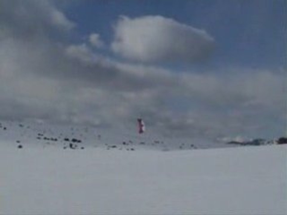 Snowkite calern 14 fev 09