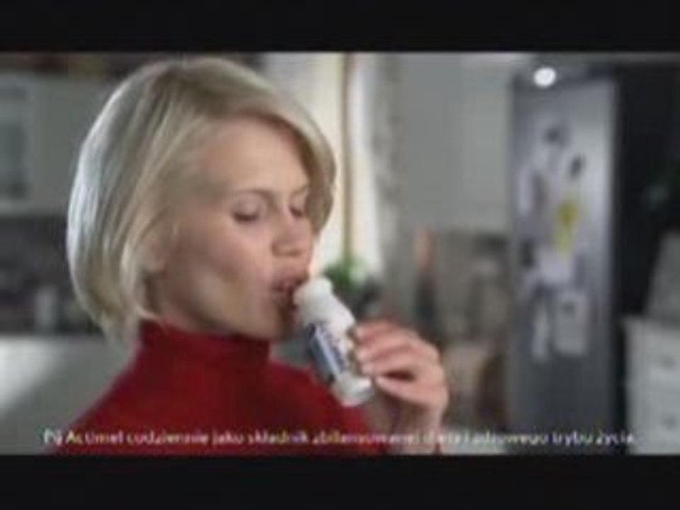 Actimel przystanek 2009 reklama