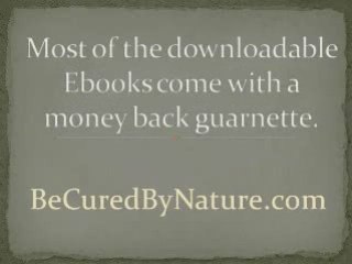 Arthritis - A Natural Cure