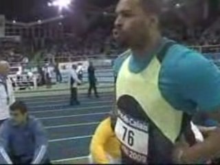 Athlé lancer poids indoor Yves Niaré record France 20m11