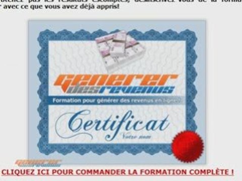 Generer Des Revenus - Comment devenir entrepreneur en ligne