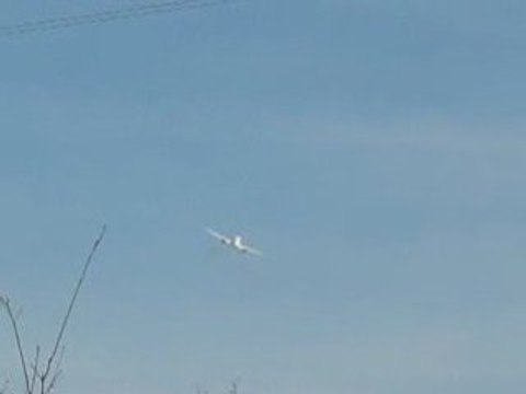 Bouguenais : avion ciel