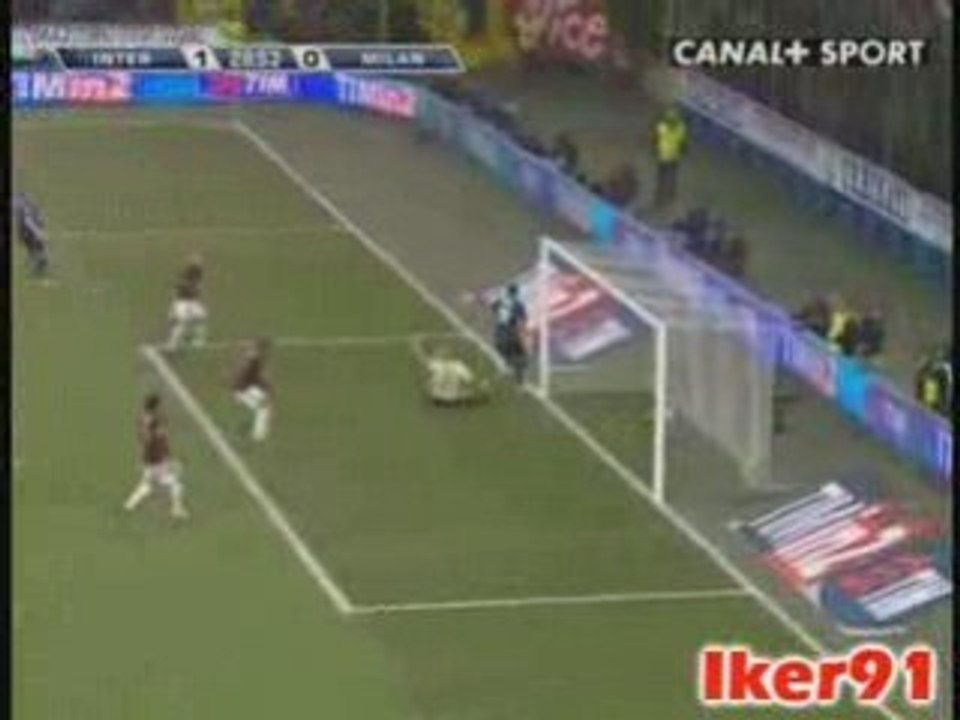 INTER MILAN 1-0 MILAN AC ADRIANO