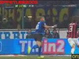 Inter-Milan, il gol di Adriano